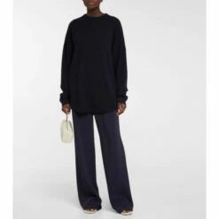 Extreme Cashmere N°53 Crew Hop Cashmere-blend Sweater