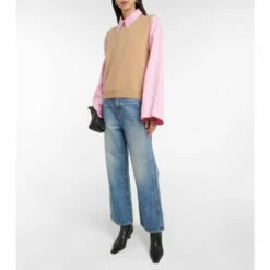 Extreme Cashmere N°156 Be Now Cashmere-blend Sweater Vest