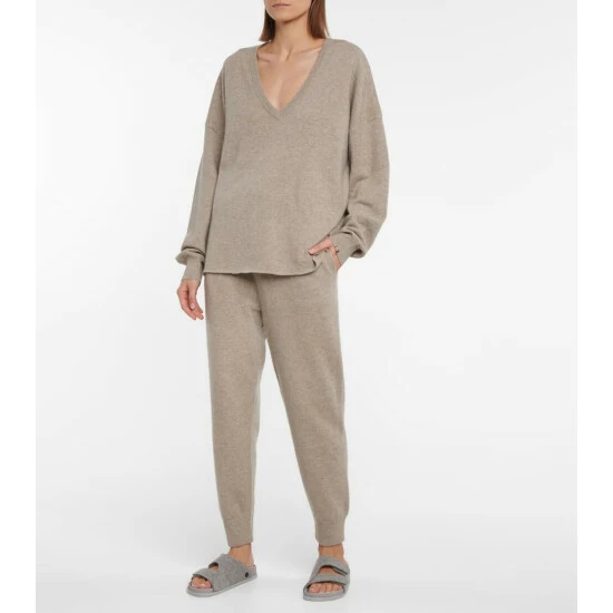 Extreme Cashmere N°56 Yogi Cashmere-blend Sweatpants