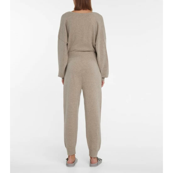 Extreme Cashmere N°56 Yogi Cashmere-blend Sweatpants - Image 2