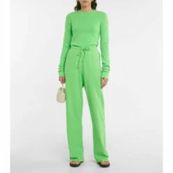 Extreme Cashmere N°142 Run Cashmere-blend Sweatpants